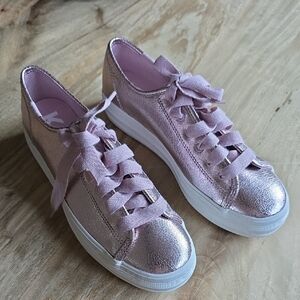 Keds Pink Metallic Women's Sneakers